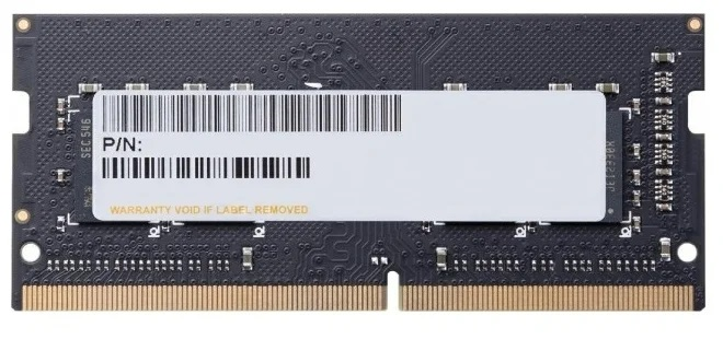 Apacer  DDR4   8GB  2666MHz SO-DIMM (PC4-21300) CL19 1.2V (Retail) 1024*8  3 years (AS08GGB26CQYBGH/ES.08G2V.GNH)